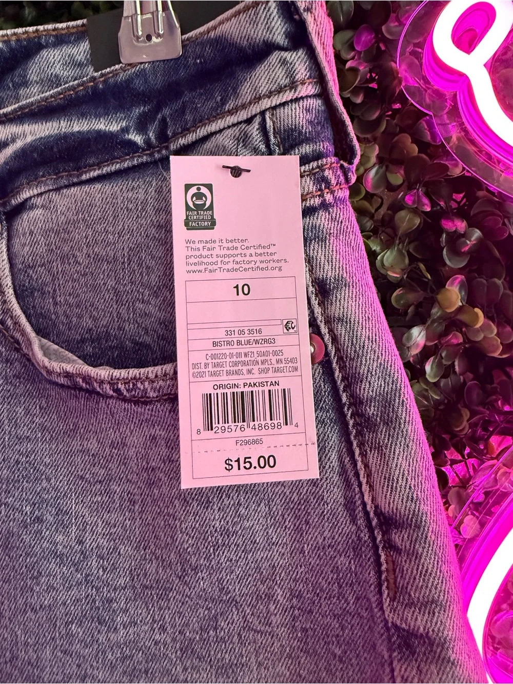 wild fable Mid-Rise Rolled Hem Denim Shorts in Faded Blue